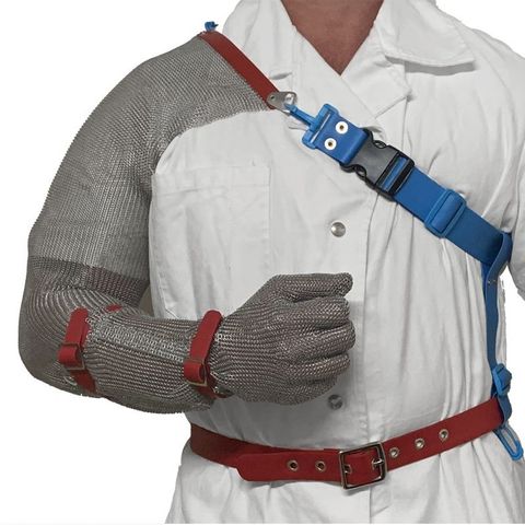 MESH SHOULDER GLOVE MED RIGHT HAND BIL