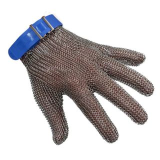 MESH GLOVE BLUE LARGE NIROFLEX (#4)