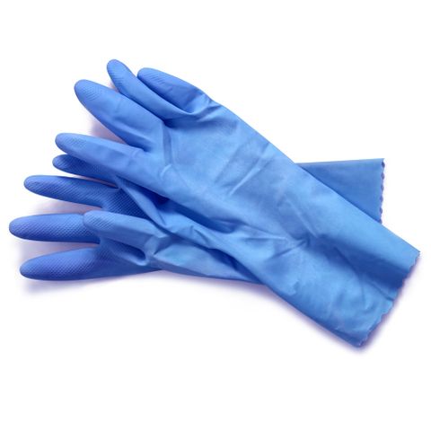 GLOVE BLUE SILVERLINED SIZE 10 X/LGE.BIL