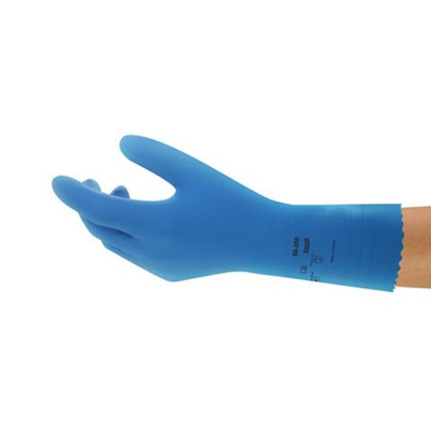 GLOVE ALPHATEC UNLINED BLU S8 BIL MOQ144