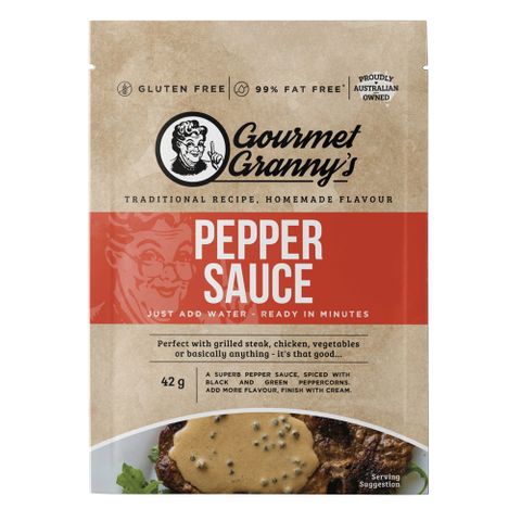 G/GRANNY'S PEPPER SAUCE (12x42g) PK