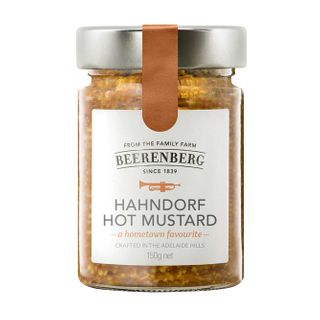 BEERB MUSTARD HOT HAHNDORF 150g 8CTN