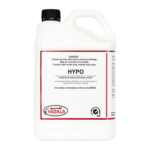 CLEANER HYPO CHLORINE 5L