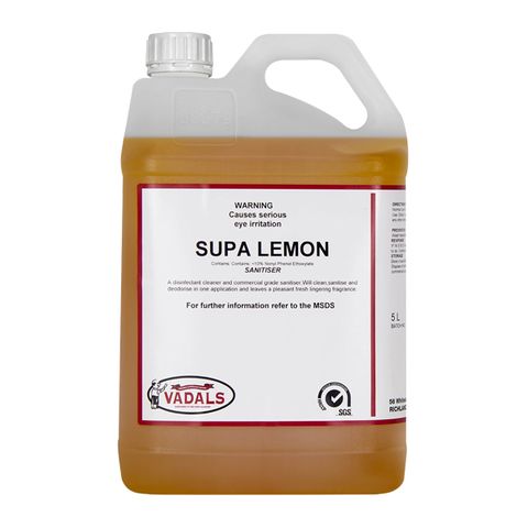 CLEANER SUPA LEMON DISINFECTANT 5L