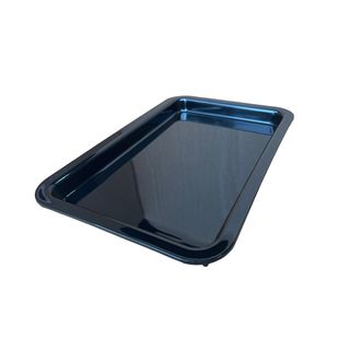 TRAY 12X8X1 BLK PLAS DISP (311x202x28mm)