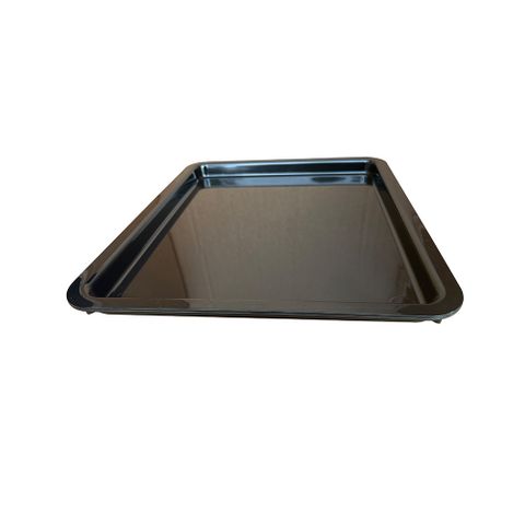 TRAY 14X12X1 BLK PLAS DISP (371x311x28)