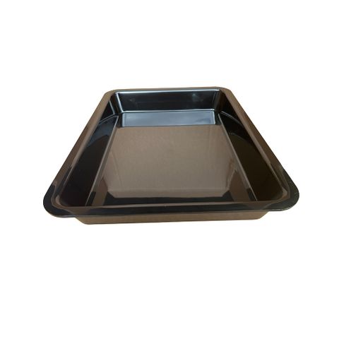 TRAY 16X12X2 BLK PLAS DISP (413x314x58)