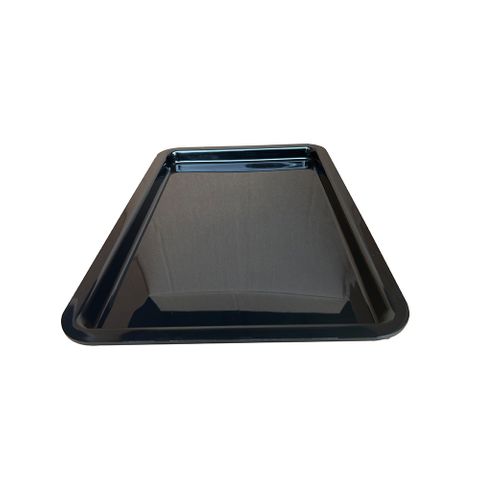 TRAY 17X11X1A BLK PLAS DISP MOQ24