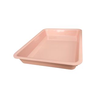 TRAY 16X12X2 PINK PLAS DISP BIL (MOQ 24)