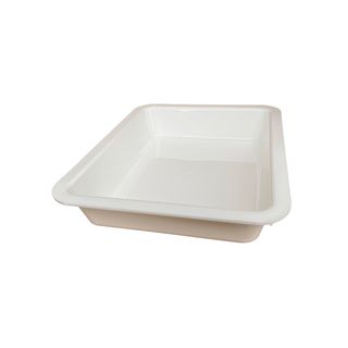 TRAY 12X10X2 WHITE PLAS DISP (314x255x59