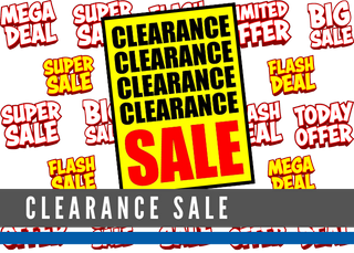 CLEARANCE SALE