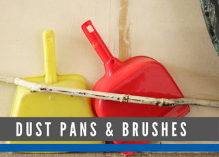 DUST PANS & BRUSHES