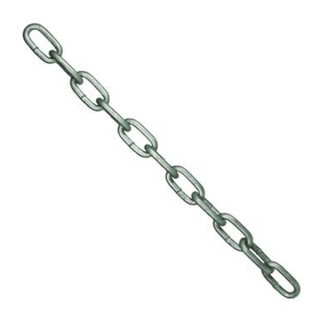 Chain Long Link Cut Metre 6mm Gal
