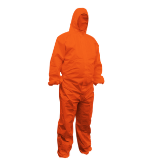Disposable Coverall Poly Orange 2XL