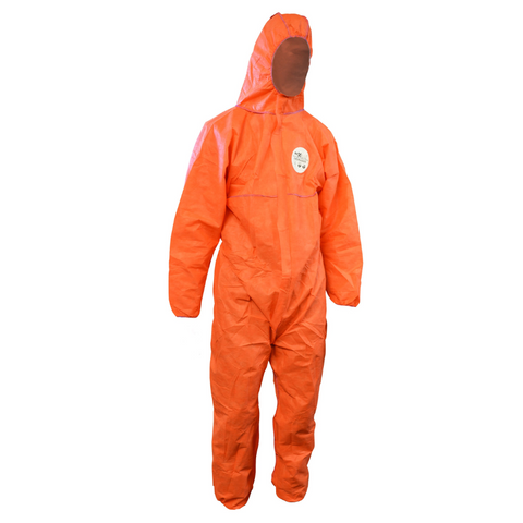 Chemguard Coveralls Type 5/6 Orange 2XL