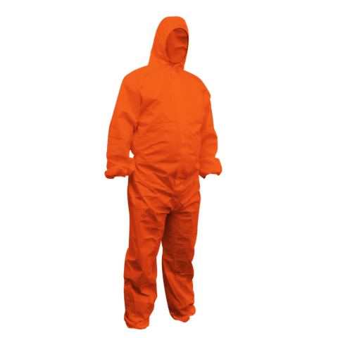 Disposable Coverall Poly Orange XL