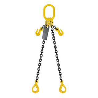 Chain Sling 2 Leg 7mmx1M Clevis Lock G80