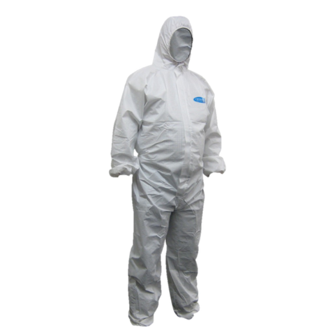ST40 Disposable Coverall Poly White 4XL