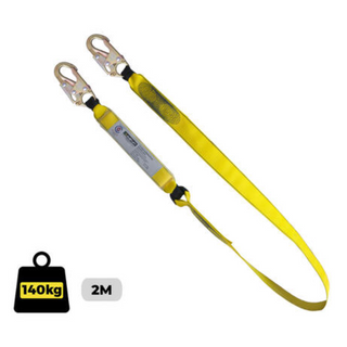 Lanyard Single Webbing with Snap Hooks