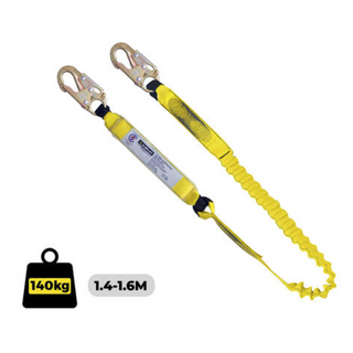 Lanyard Single Elastic with Snap Hooks