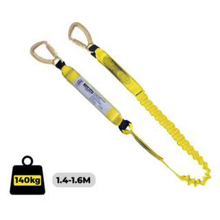 Lanyard Single Elastic with Triple Hooks