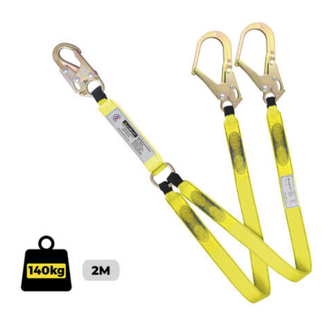 Lanyard Double Webbing Snap/Scaff Hook