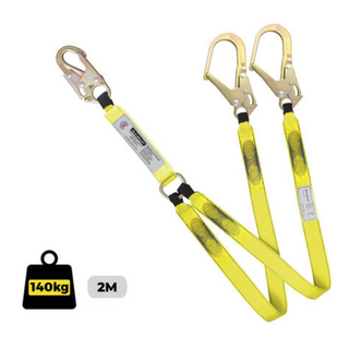 Lanyard Double Webbing Snap/Scaff Hook