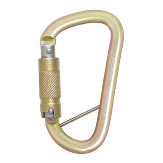 Karabiner Steel Triple Action Gate 21mm