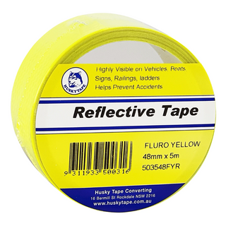 Reflective Tape Fluoro Yellow 48mm x 5M