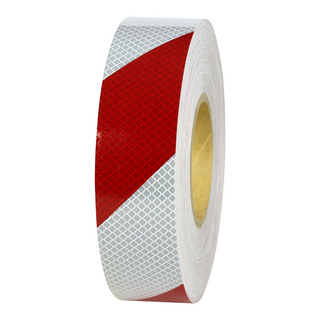 Reflective Tape Red/White 48mm x 45M