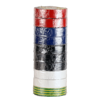 Electrical Tape Assorted 18mm x 20M Pk10