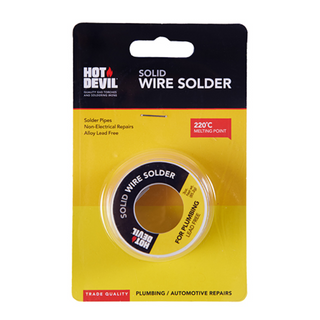 Hot Devil Solid Wire Solder (Pumb/Auto)