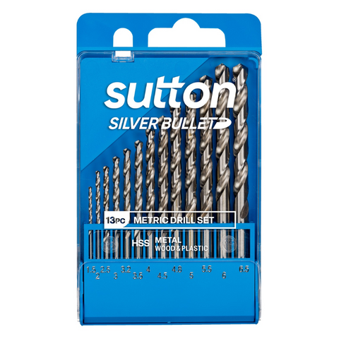 Sutton Silver Bullet Met Drill Set 13Pce