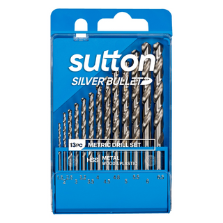 Sutton Silver Bullet Met Drill Set 13Pce