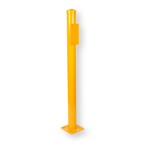 Bollard 1.2M Yellow to Host Barrier Reel