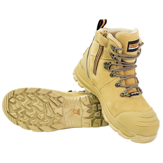 Bison XT Z/Side Safety Boot Wheat 5