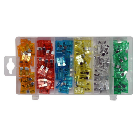 Auto Plug-in Fuse Assortment 120 Piece