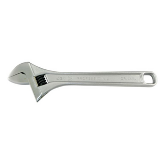 Wrench Adjustable Chrome 450mm