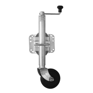 Jockey Wheel Solid 150mm Swing Bracket