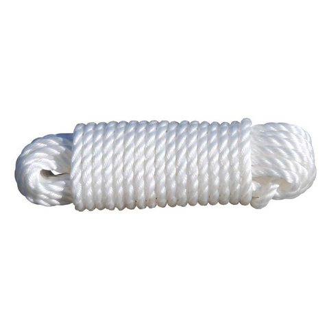 Silver Mono Poly Rope 10mm x 10M