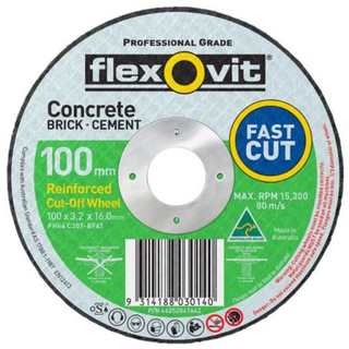 Cut-Off Wheel 100x3.2x16mm Masonry