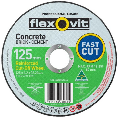 Cut-Off Wheel 125x3.2x22mm Masonry