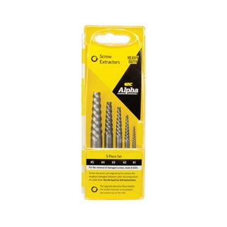 Screw Extractor Set 5 Piece No.1-5