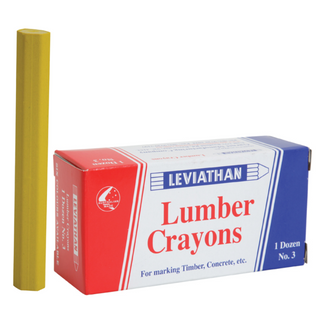 Leviathan Lumber Crayon Pk12 - Yellow