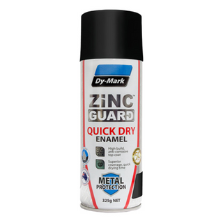 Zinc Guard Q/Dry Enamel Satin Black 325g