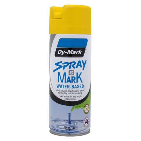 Spray & Mark W/Based 350g - Yellow