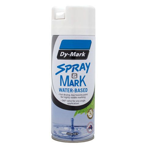 Spray & Mark W/Based 350g - White