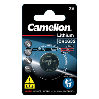 Camelion Lithium Button Battery - 1632