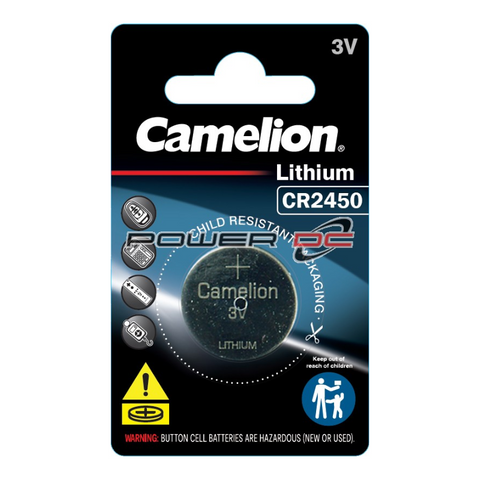 Camelion Lithium Button Battery - 2450