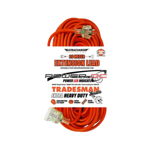 Extension Lead 20M 15AMP Heavy Duty